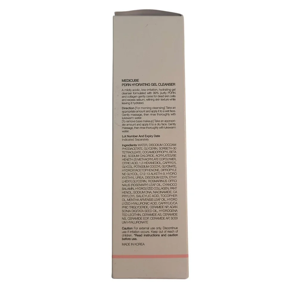 Medicube PDRN Hydrating Gel Cleanser 200ml Collagen LHA‎ NEW
